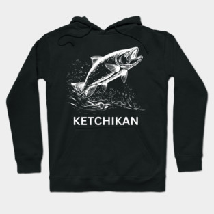 Ketchikan Alaska Salmon Capital Of The World 1 Hoodie
