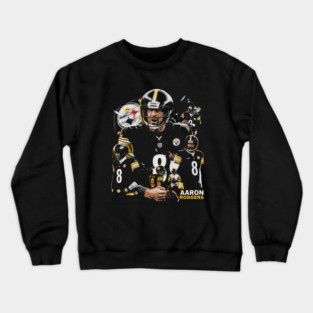 Aaron Rodgers Pittsburgh Flag Crewneck Sweatshirt
