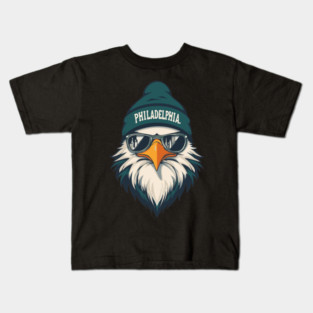 the philadelphia birds gang eagles Kids T-Shirt