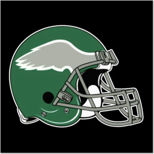 Helmet Philadelphia of Birds Gang Eagles Posters and Art