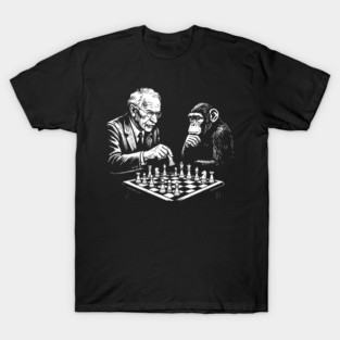 Jung chess battle with monkey T-Shirt