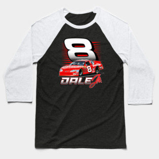 Dale Jr. Big 8 Retro Baseball T-Shirt