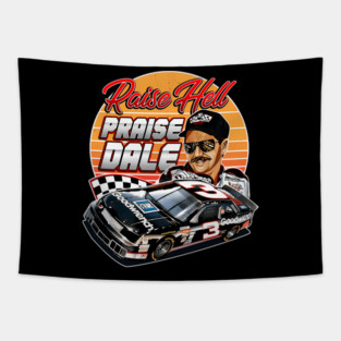 Dale Earnhardt Raise Hell Praise 90S Retro Tapestry