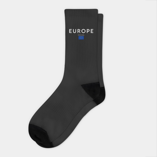 Europe flag, european flag Socks by eka123