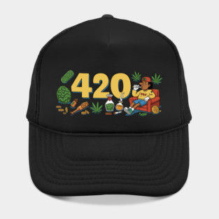 Cannabis Culture and Relaxation Hat