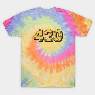 420 Weed Illustration T-Shirt