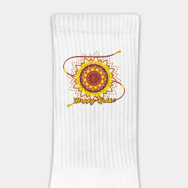 Happy Rakhi, yellow by HolidayBug