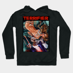 Terrifier Art The Clown Horror Movie Art - hachara tayra #15376 Hoodie