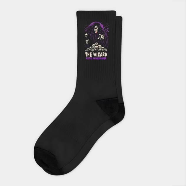 THE WIZARD Socks by artslaves