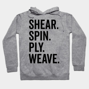 Shear Spin Ply Weave Hoodie