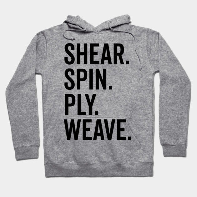 Shear Spin Ply Weave Hoodie by Frank Ring