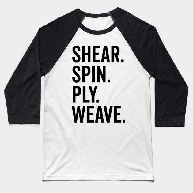 Shear Spin Ply Weave Baseball T-Shirt by Frank Ring