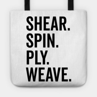 Shear Spin Ply Weave Tote