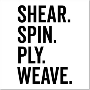 Shear Spin Ply Weave Posters and Art