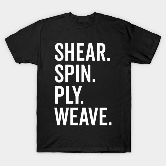 Shear Spin Ply Weave T-Shirt by Frank Ring