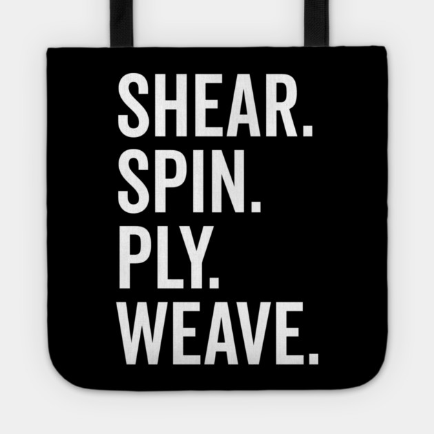 Shear Spin Ply Weave Tote by Frank Ring