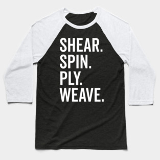 Shear Spin Ply Weave Baseball T-Shirt
