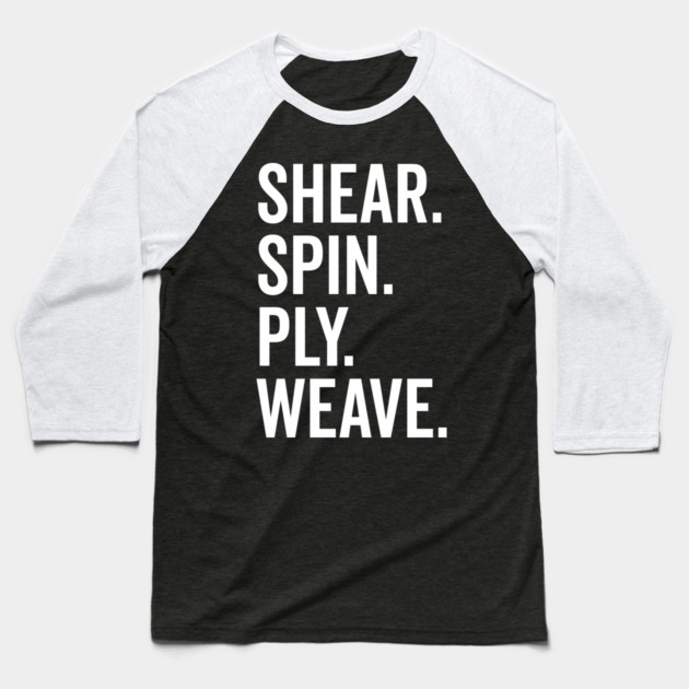 Shear Spin Ply Weave Baseball T-Shirt by Frank Ring