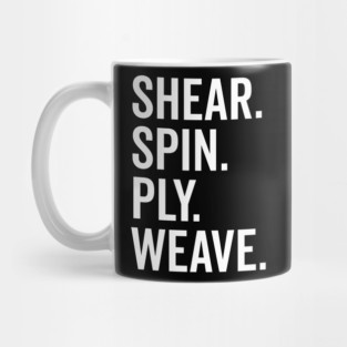 Shear Spin Ply Weave Mug