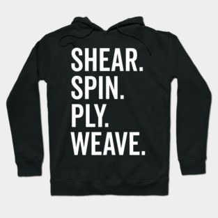 Shear Spin Ply Weave Hoodie