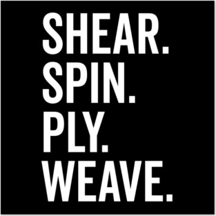 Shear Spin Ply Weave Posters and Art