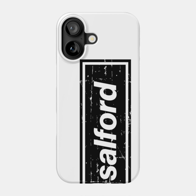 The Salford Oasis Indie Music Fan Black Phone Case by Butter Creative