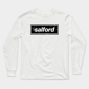The Salford Oasis Indie Music Fan Black Long Sleeve T-Shirt