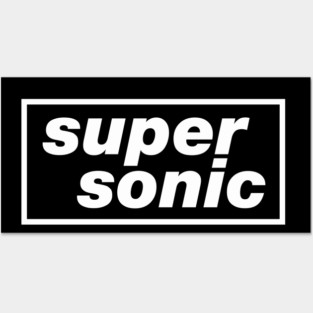 Supersonic Posters and Art