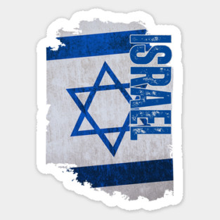 Israel flag, Israeli flag Sticker