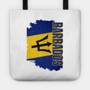 Barbados flag, barbadian flag Tote