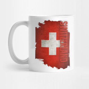 Switzerland flag, swiss flag Mug