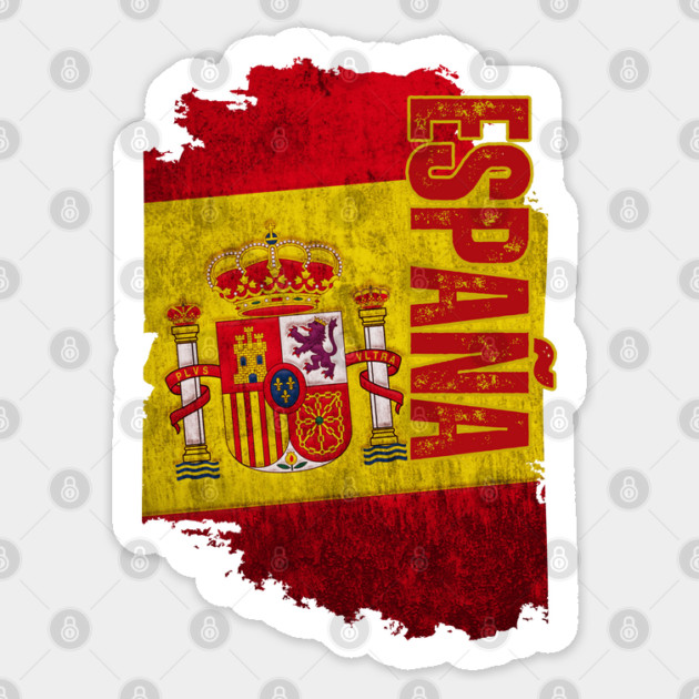 España bandera, bandera española Sticker by eka123