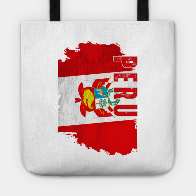 Peru flag, peruvian flag Tote by eka123