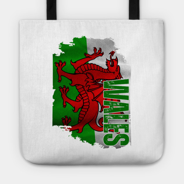 Wales flag, welsh flag Tote by eka123