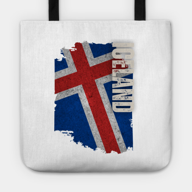 Iceland flag, icelandic flag Tote by eka123