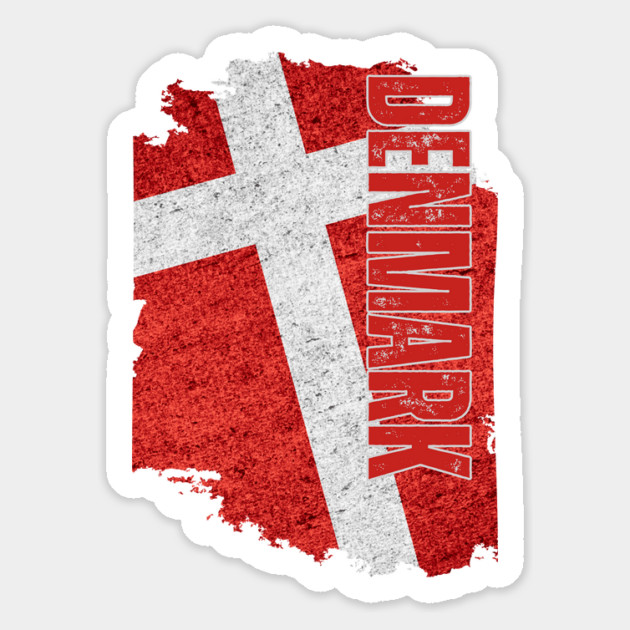Denmark flag, danish flag Magnet by eka123