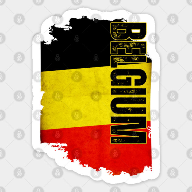 Belgium flag, belgian flag Sticker by eka123