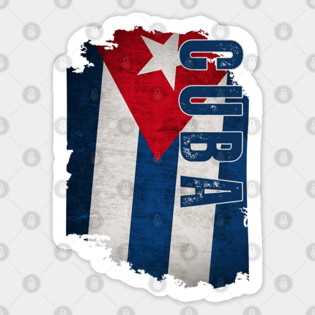 Cuba flag, cuban flag Sticker by eka123