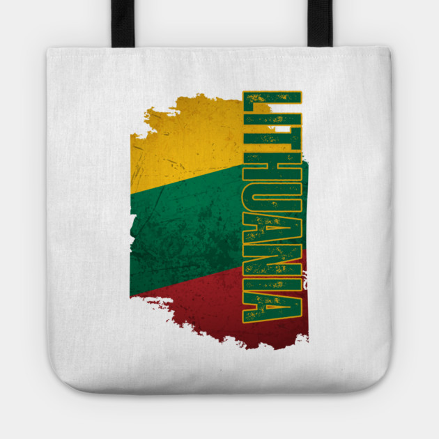 Lithuania flag, lithuanian flag Tote by eka123