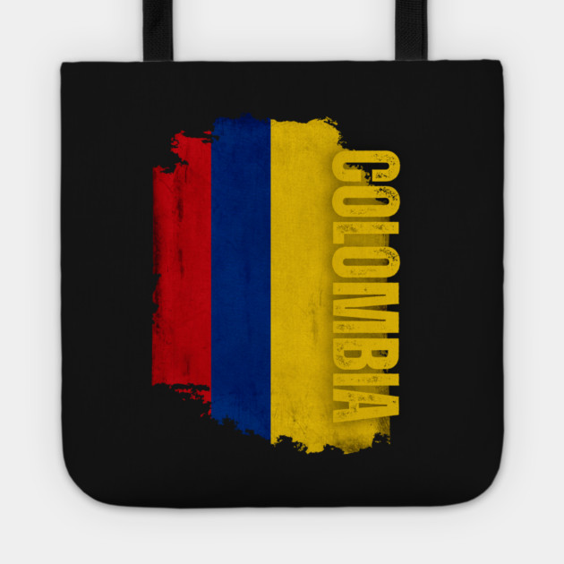 Colombia flag, colombian flag Tote by eka123