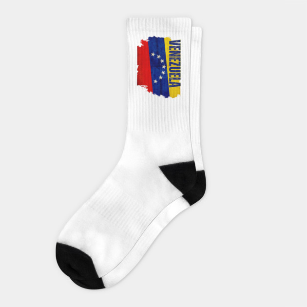 Venezuela flag, venezuelan flag Socks by eka123