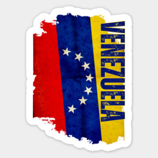 Venezuela flag, venezuelan flag Sticker