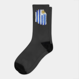 Uruguay flag, uruguayan flag Socks