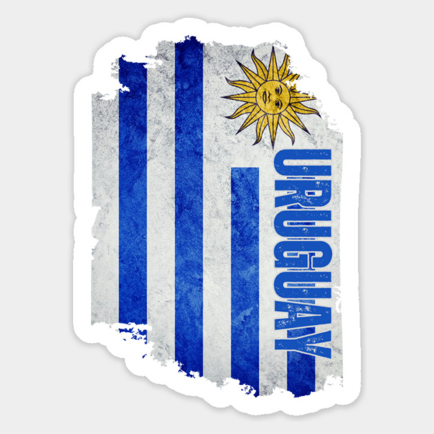 Uruguay flag, uruguayan flag Magnet by eka123
