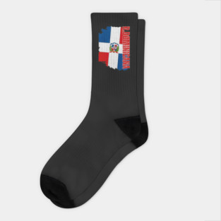 Dominican Republic flag, dominican flag Socks