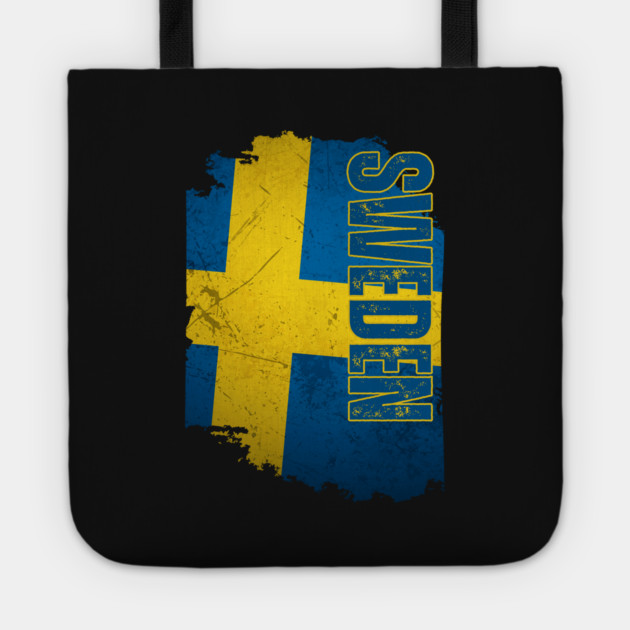 Sweden flag, swedish flag Tote by eka123