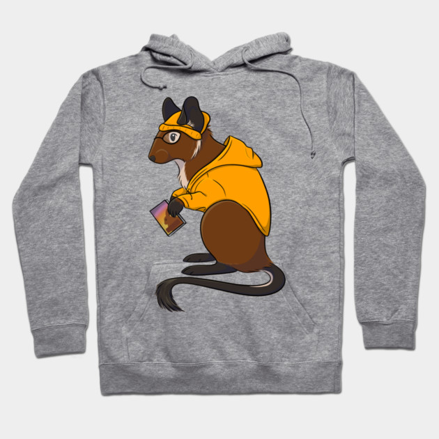 Degu in a Hoodie Hoodie by DeguArts