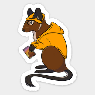 Degu in a Hoodie Magnet