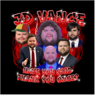 JD Vance Posters and Art