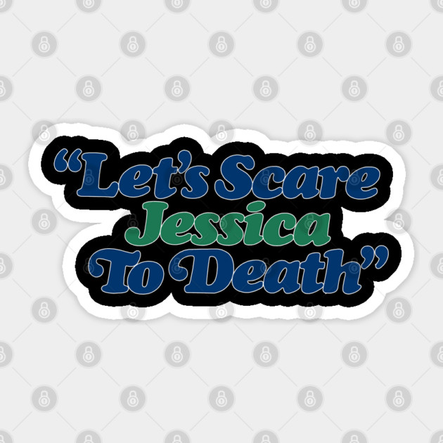 Let's Scare Jessica to Death 1971 Sticker by The Daily Ghost